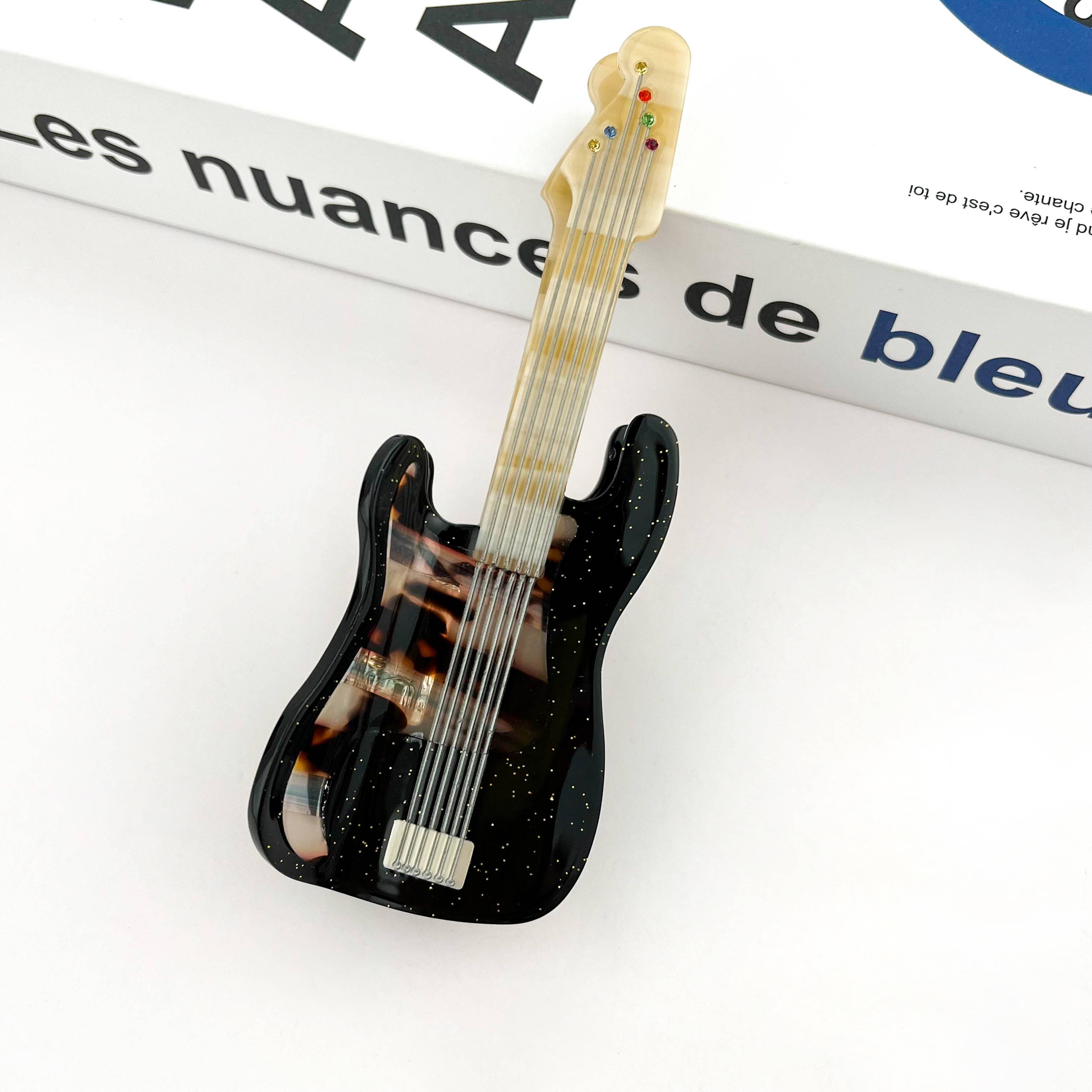Pince à cheveux Guitare électrique