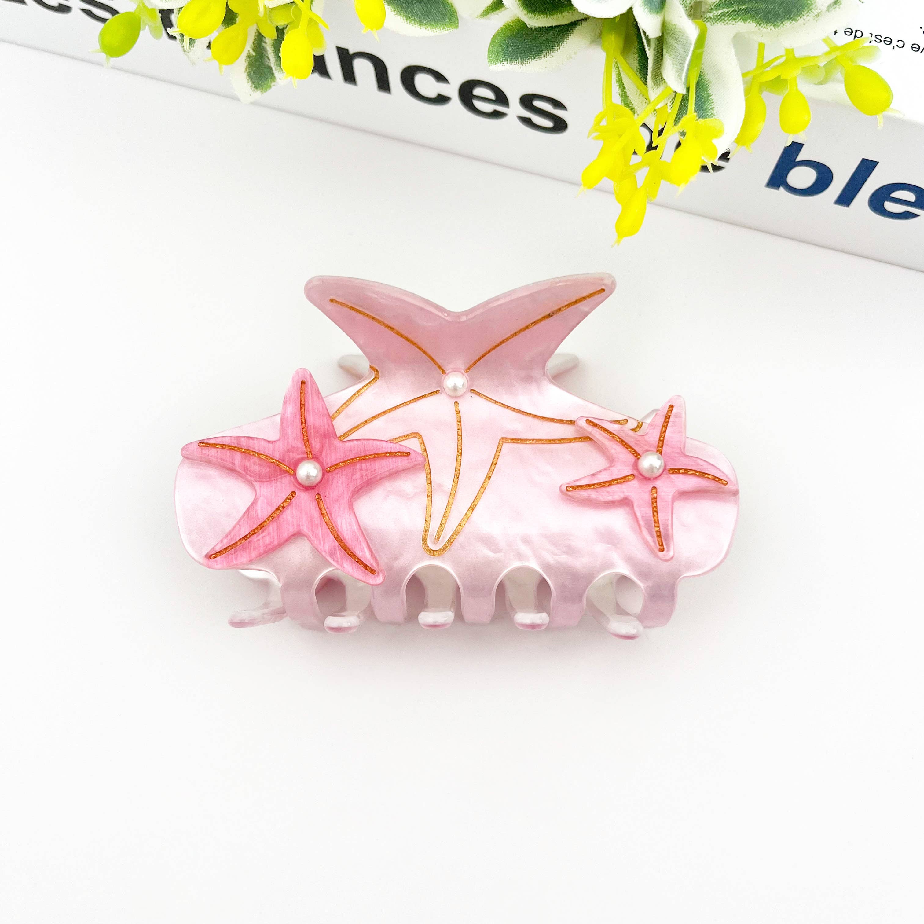 Pince à cheveux étoile de mer