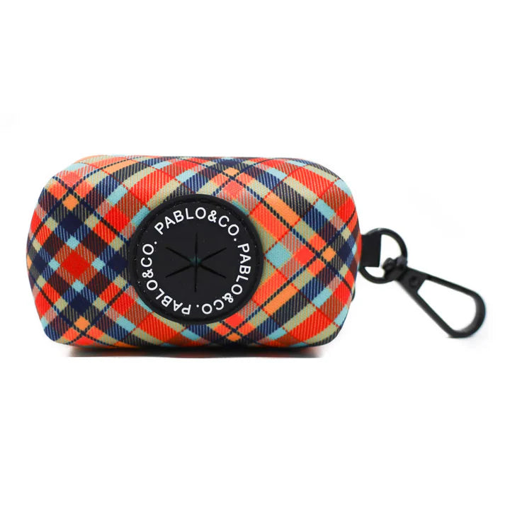 Tartan : Poop Bag Holder