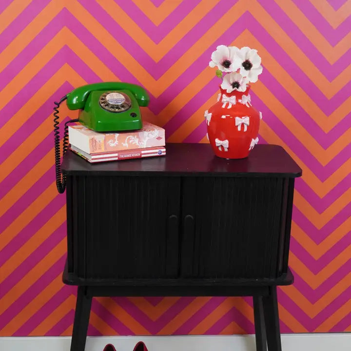 Vase à fleurs - Ruban