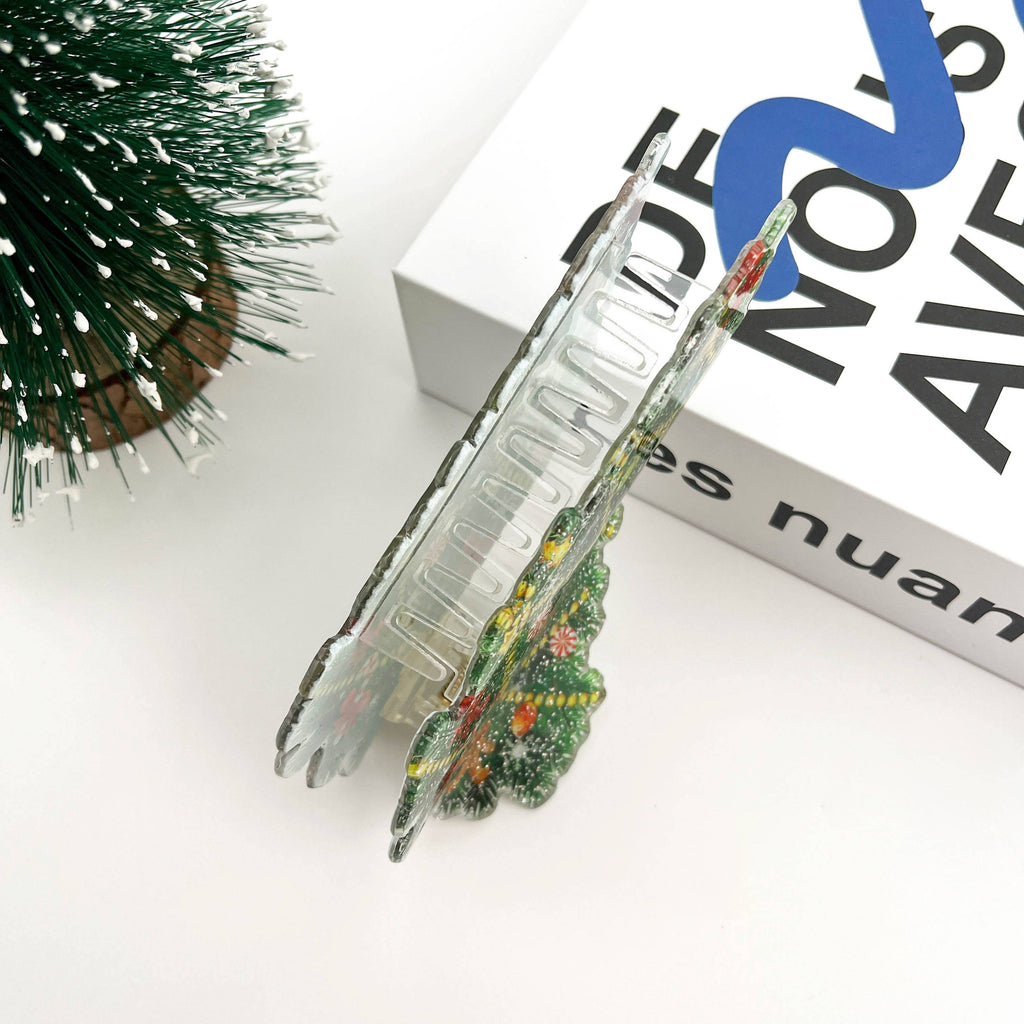 Pince à cheveux Arbre de Noël