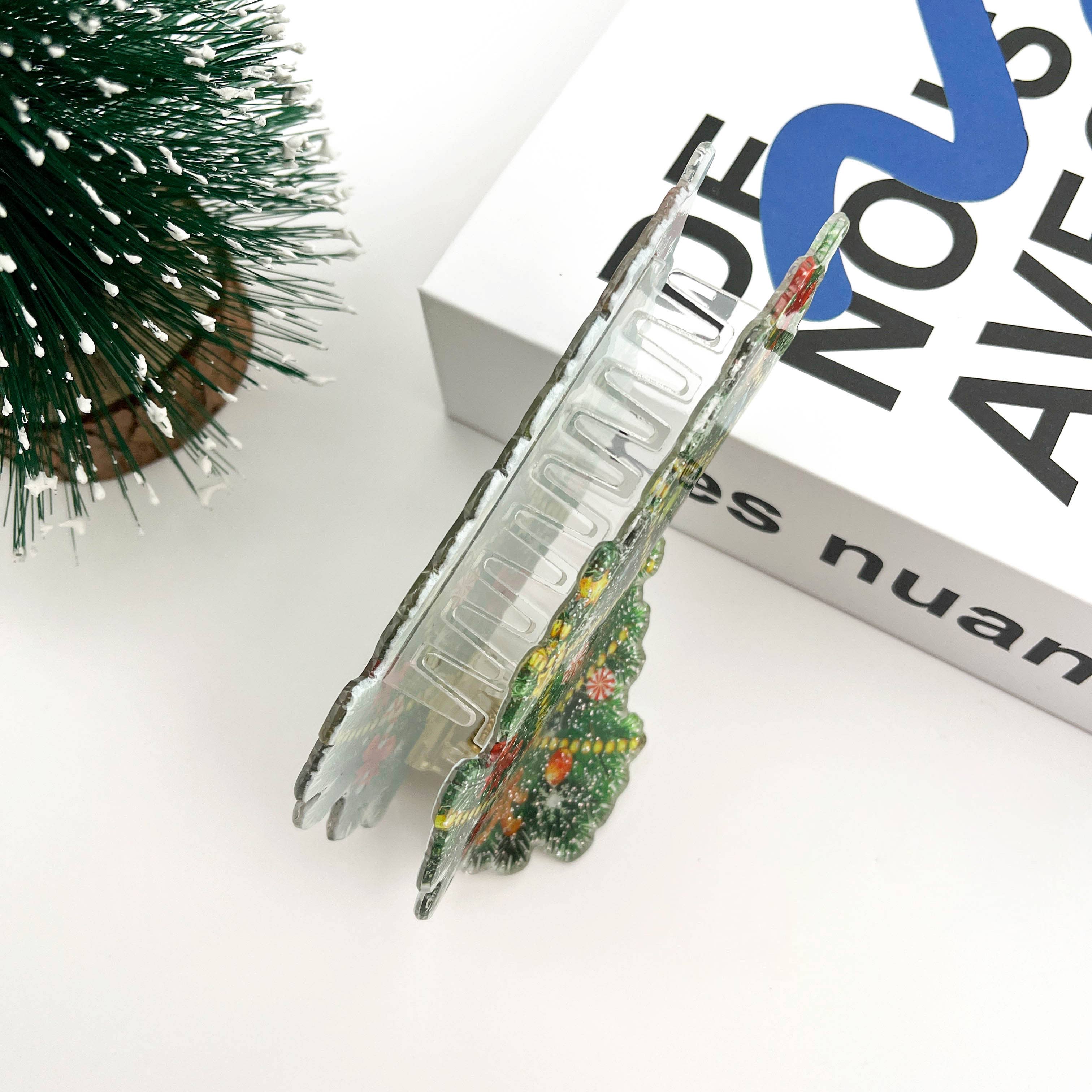 Pince à cheveux Arbre de Noël