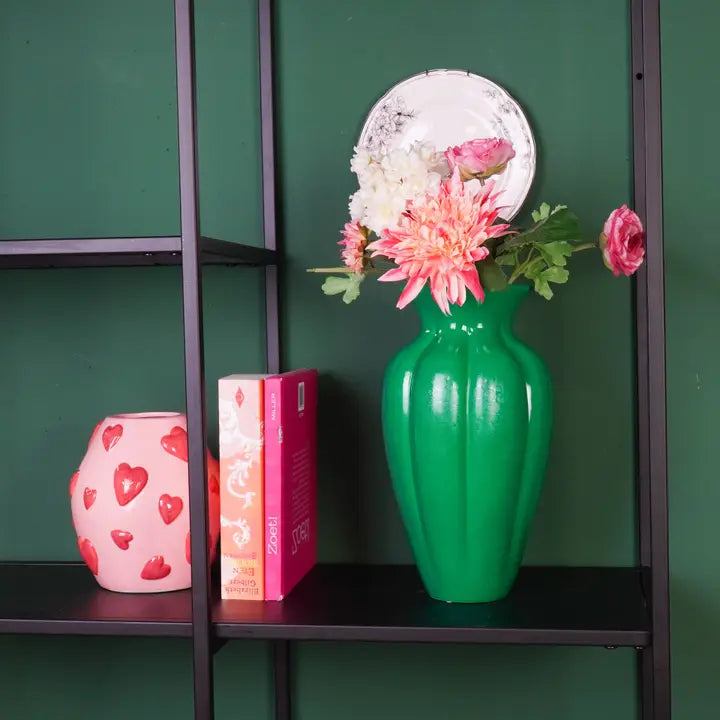 Vase à fleurs Vert