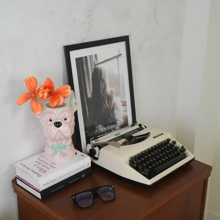 Vase à fleurs Chien