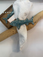 Rond de serviette Requin