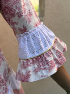 Robe courte TDJ rouge