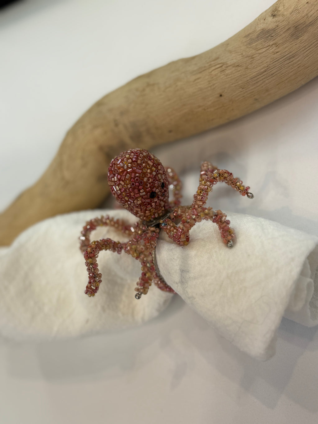 Rond de serviette Poulpe