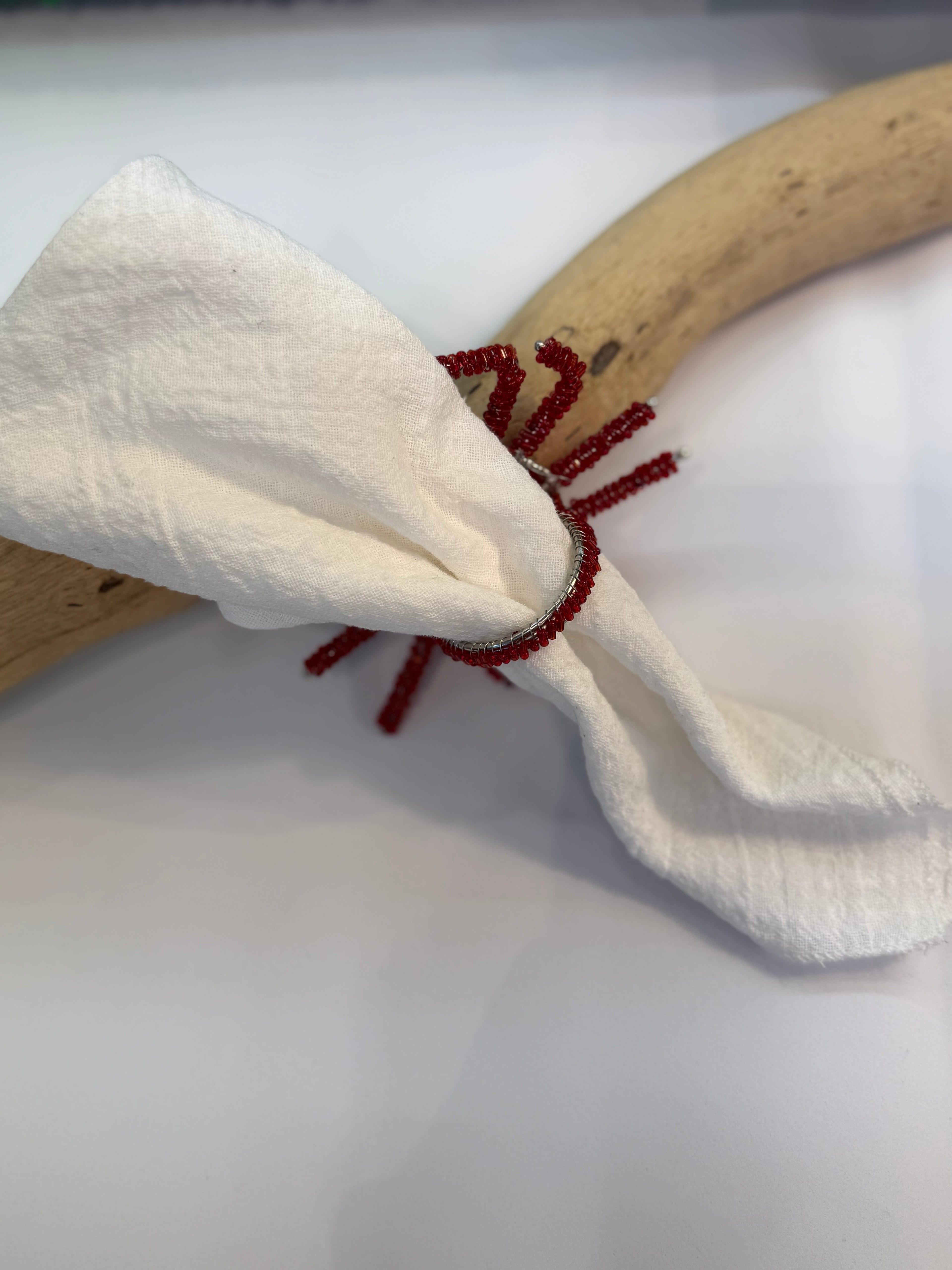 Rond de serviette Crabe