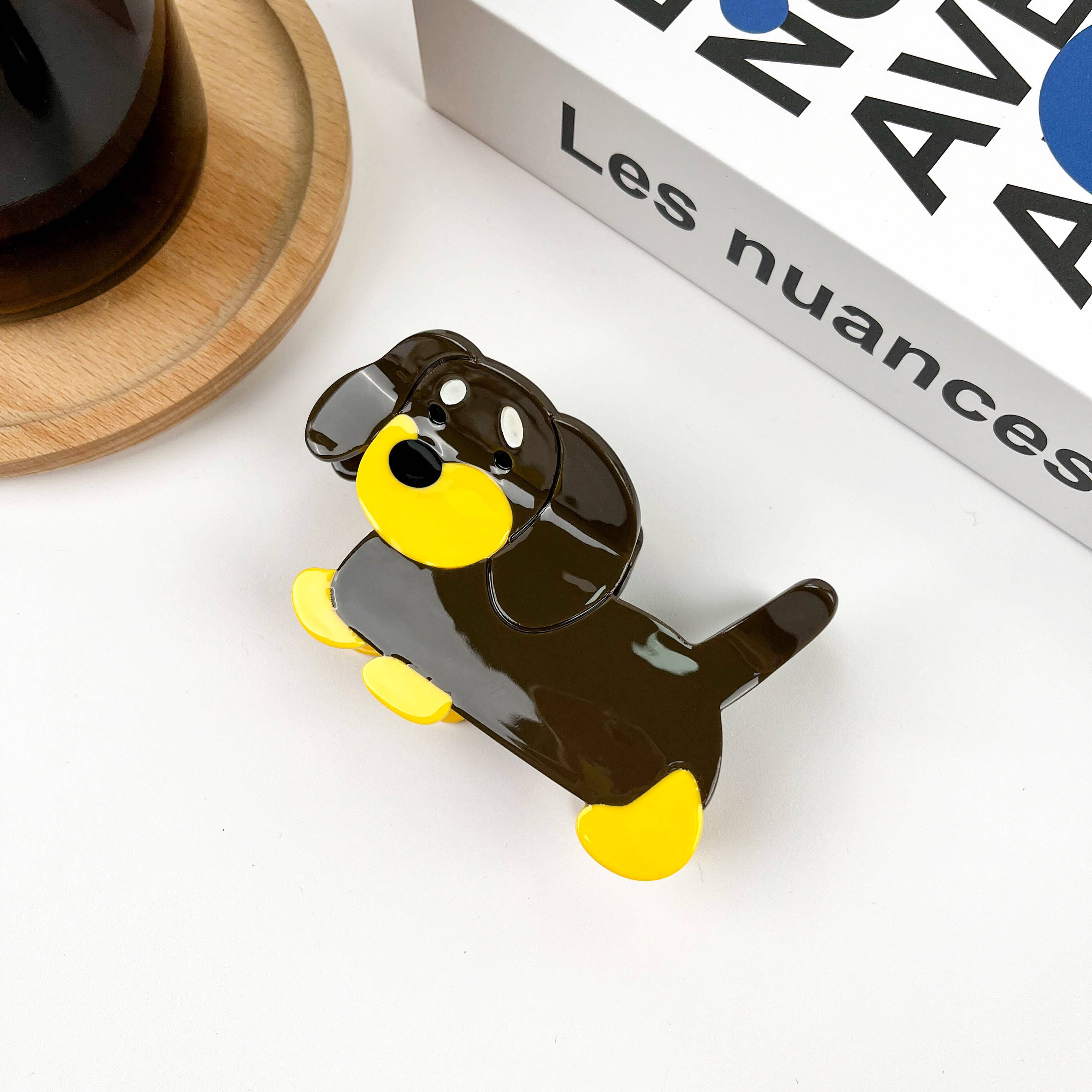 Pince à cheveux Teckel