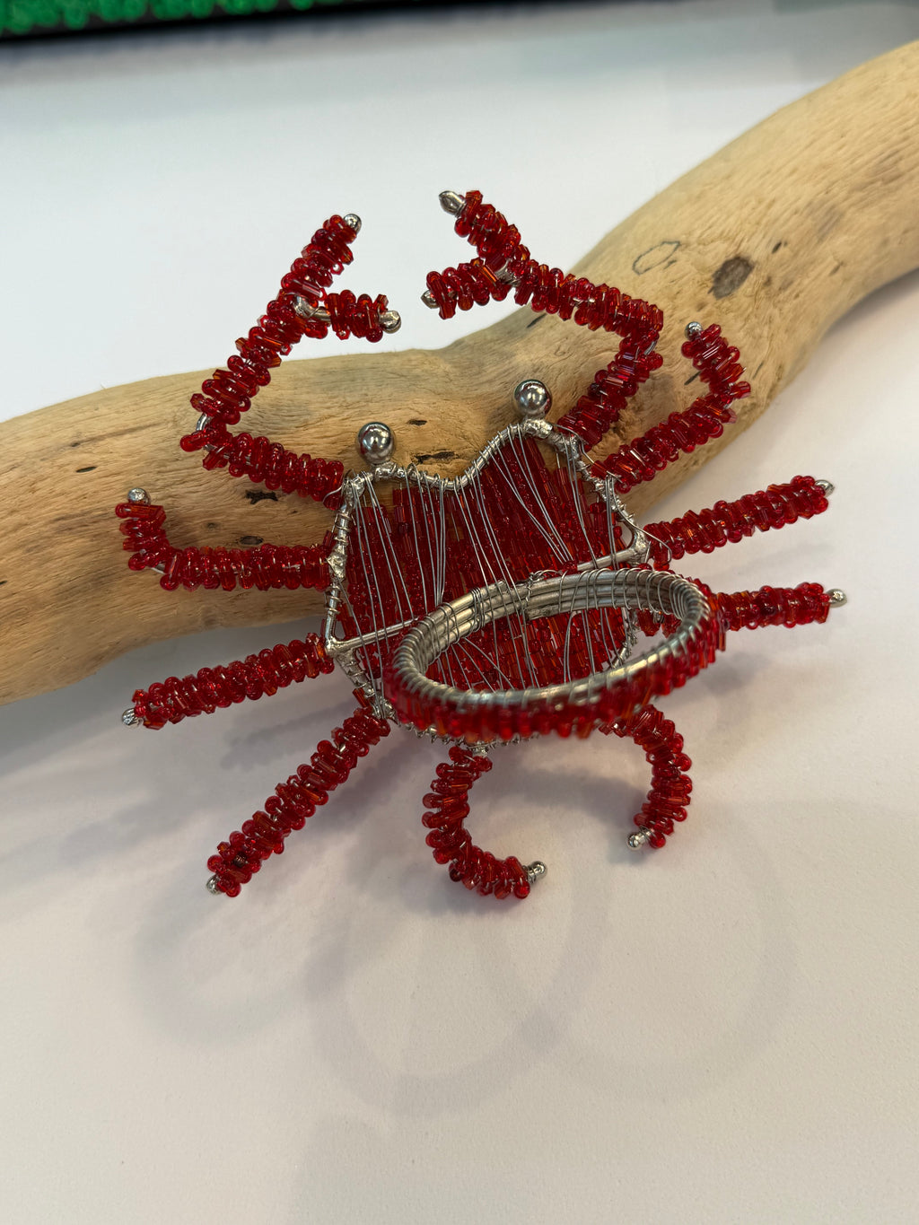 Rond de serviette Crabe