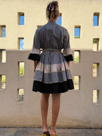 Robe Brocard mi-longue