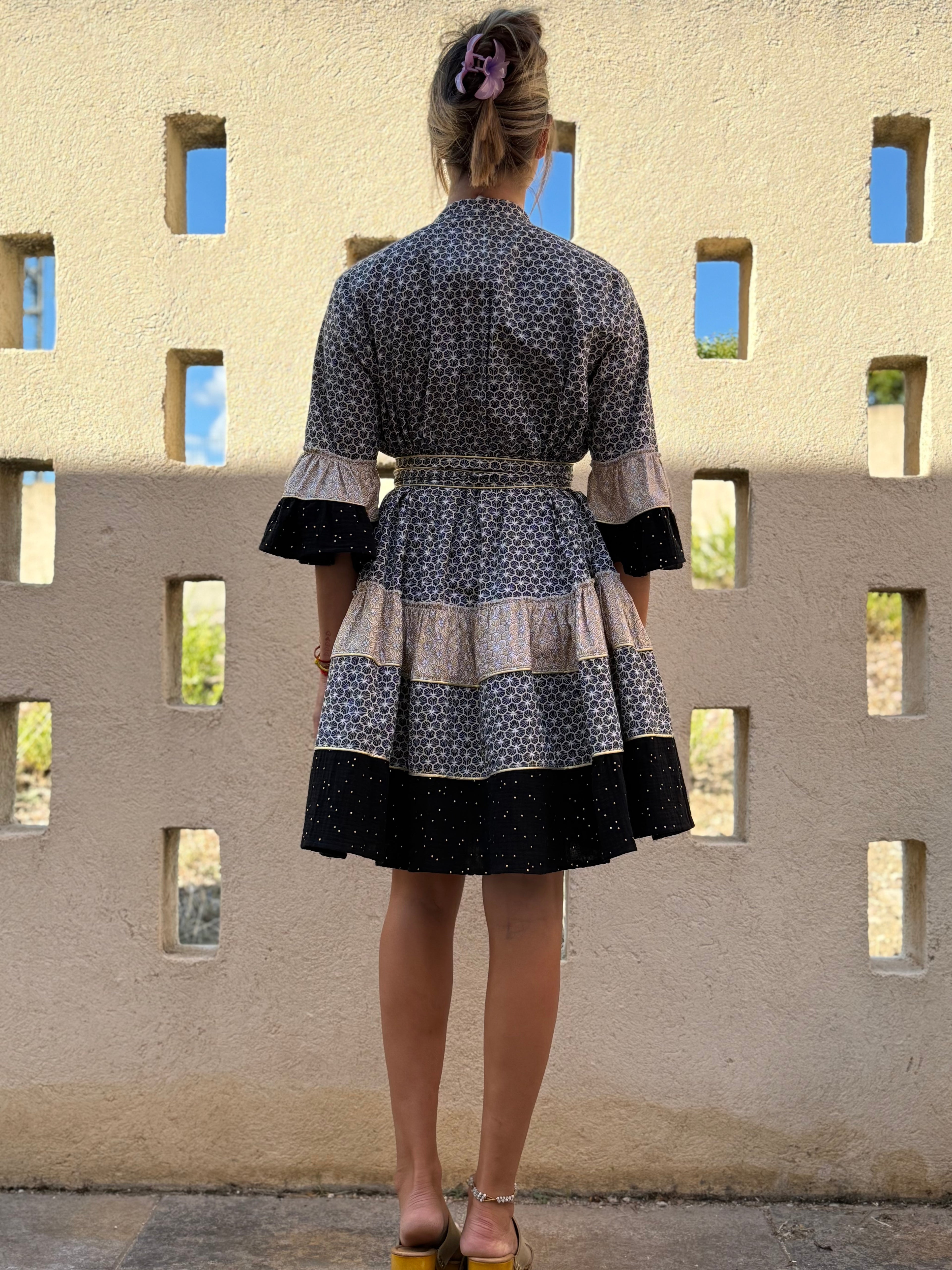 Robe Brocard mi-longue