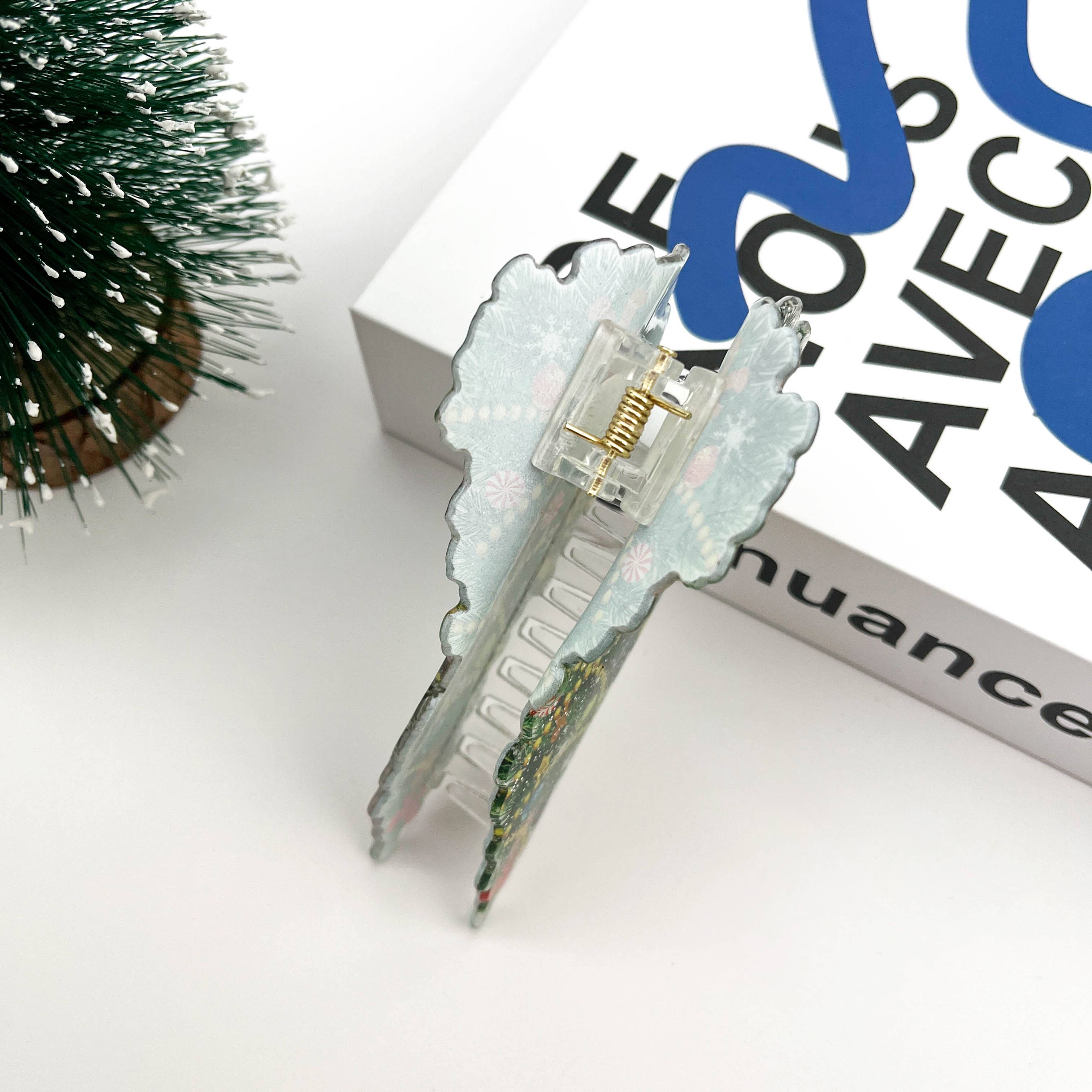 Pince à cheveux Arbre de Noël