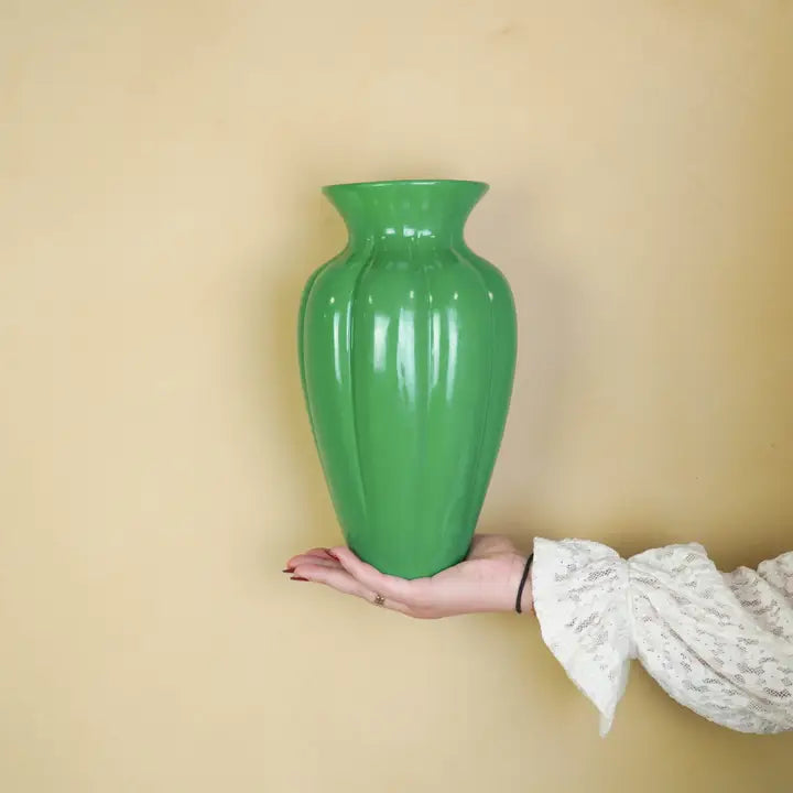 Vase à fleurs Vert