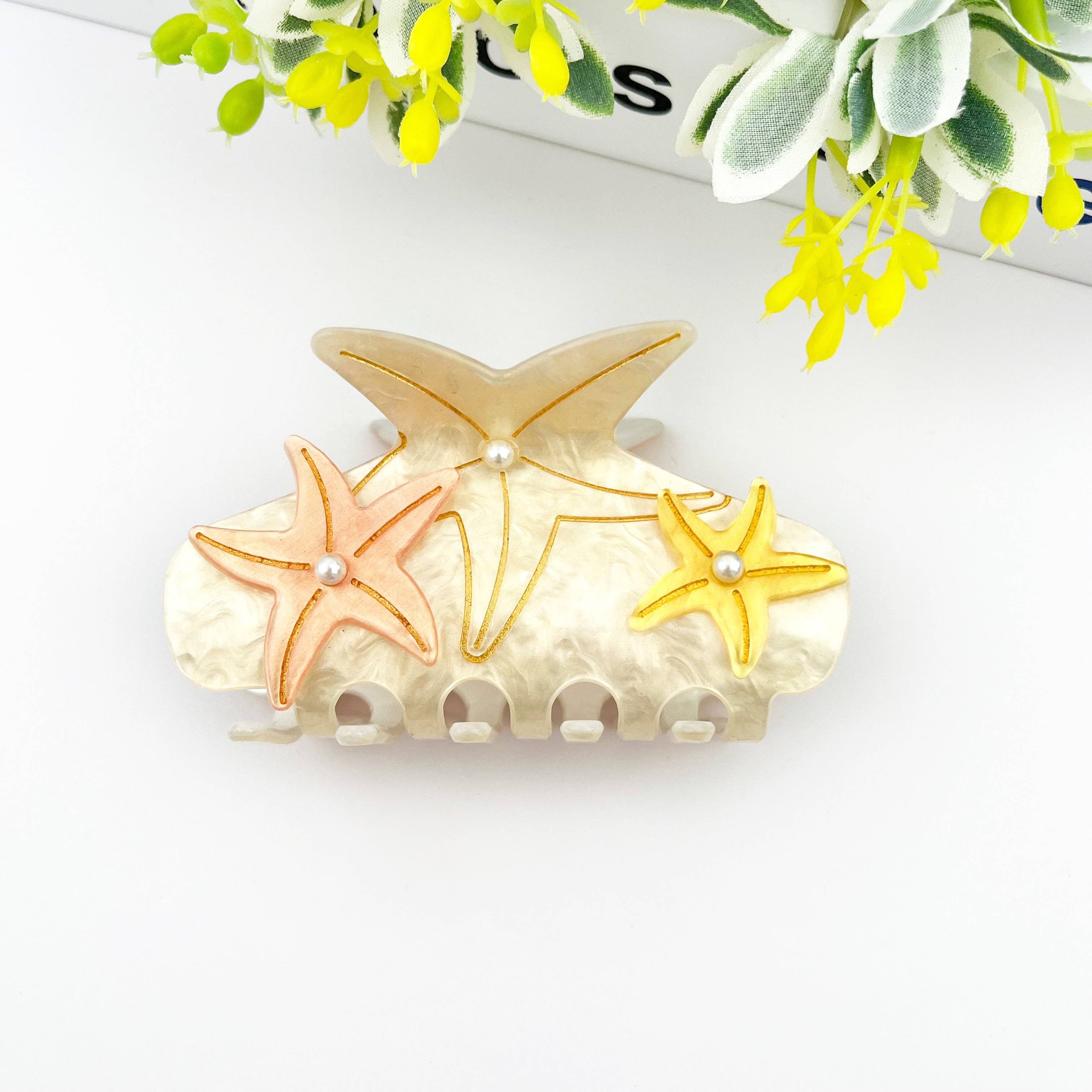 Pince à cheveux étoile de mer