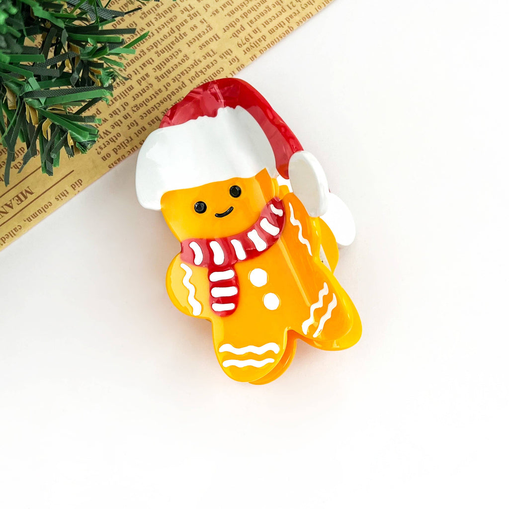 Pinces à cheveux pain d'épice