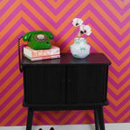 Vase à fleurs - Ruban bis