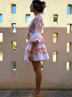 Robe courte TDJ rouge