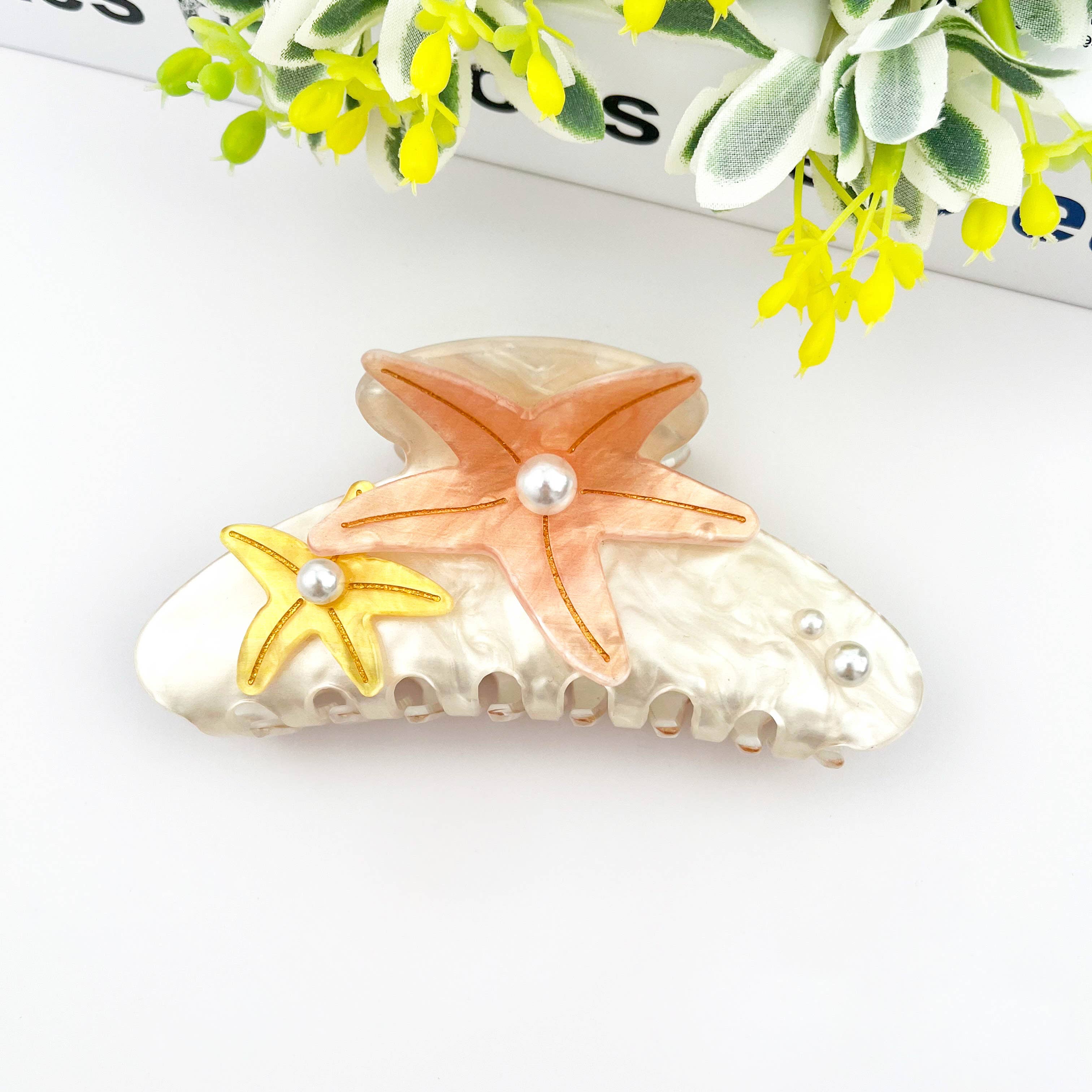 Pince à cheveux étoile de mer