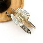 Pince à cheveux chapeau cowboy retro