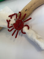 Rond de serviette Crabe