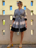 Robe Brocard mi-longue