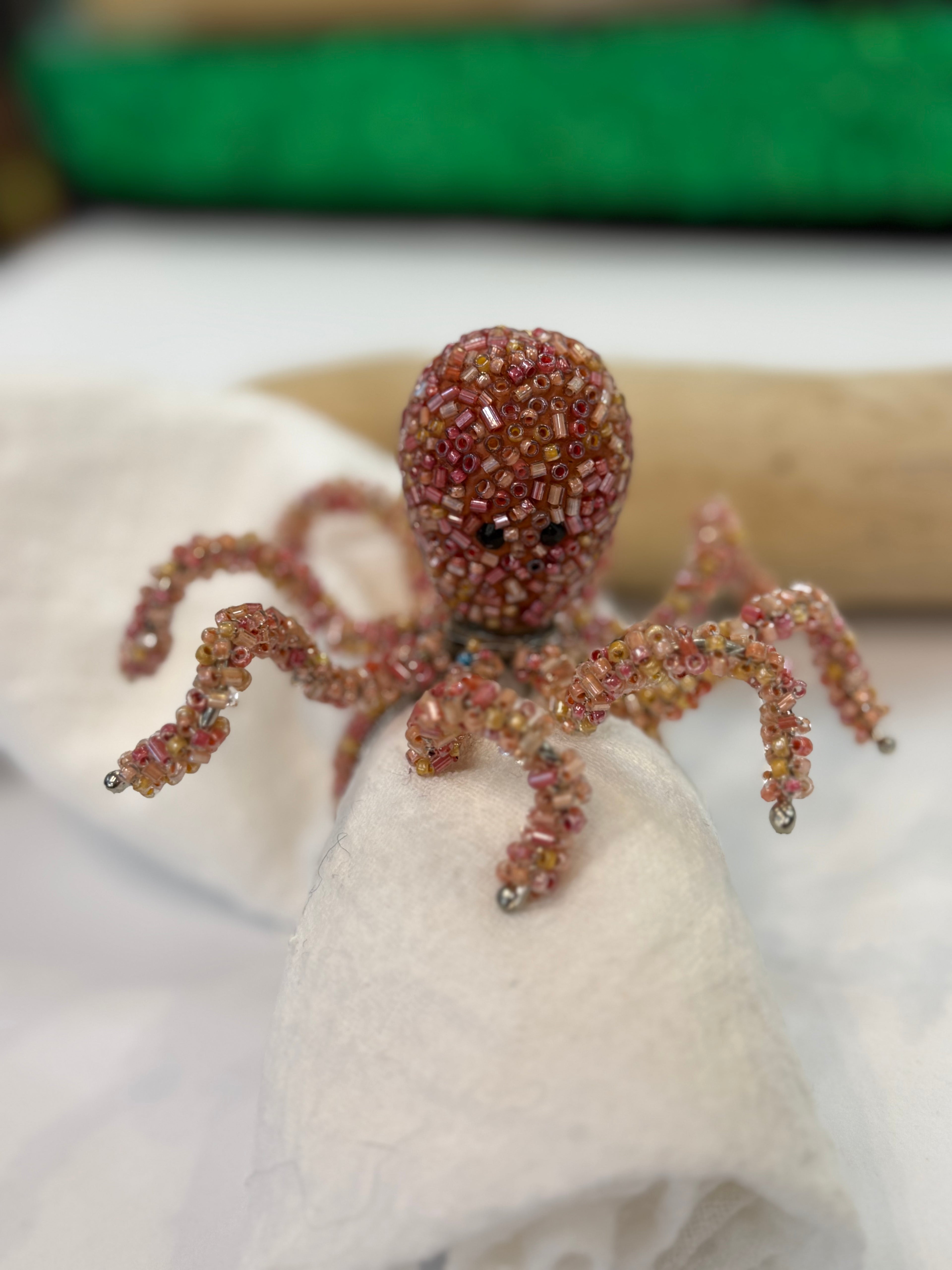 Rond de serviette Poulpe