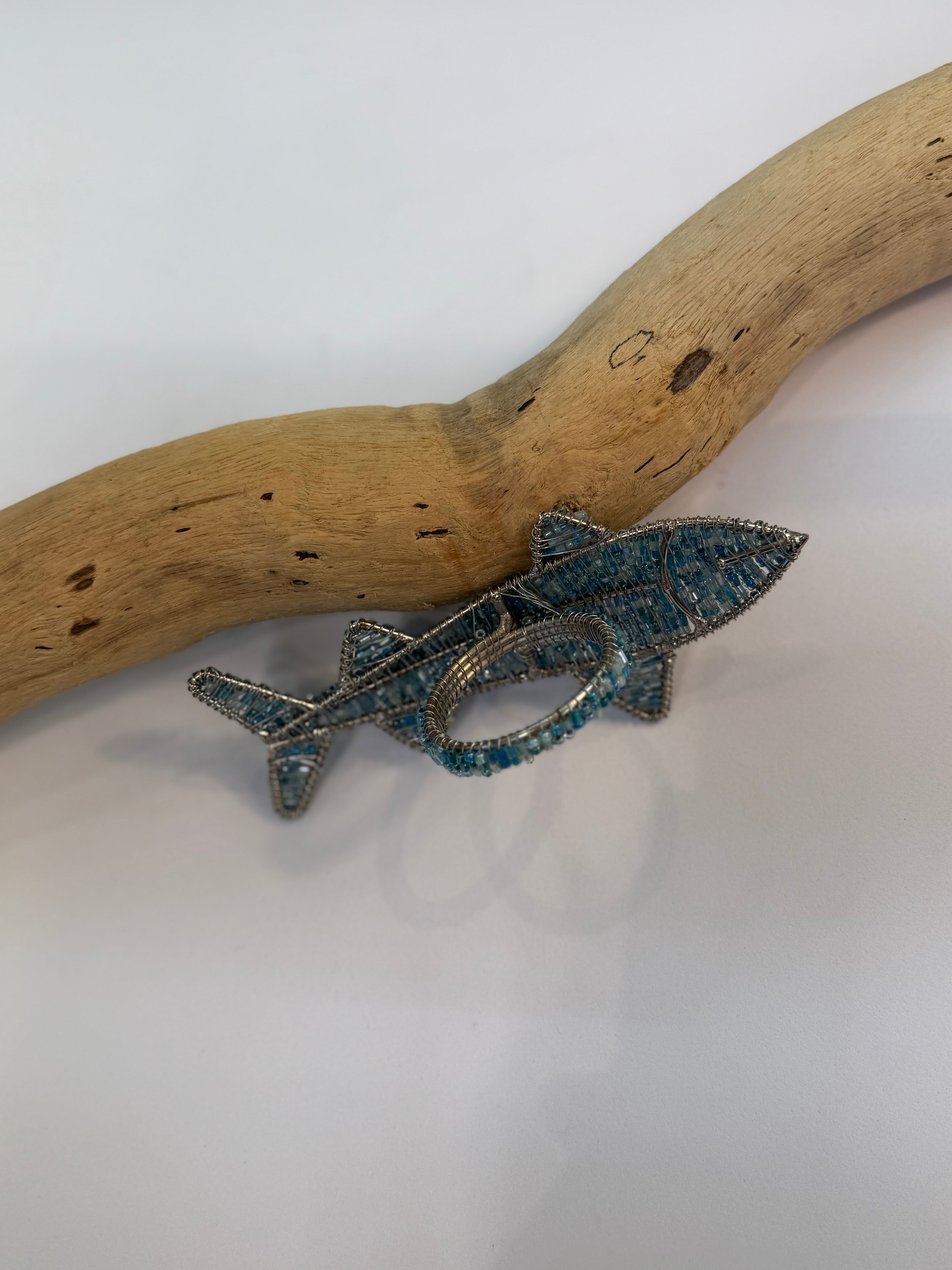 Rond de serviette Requin