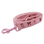 Velvet Blush Bows: Dog Leash