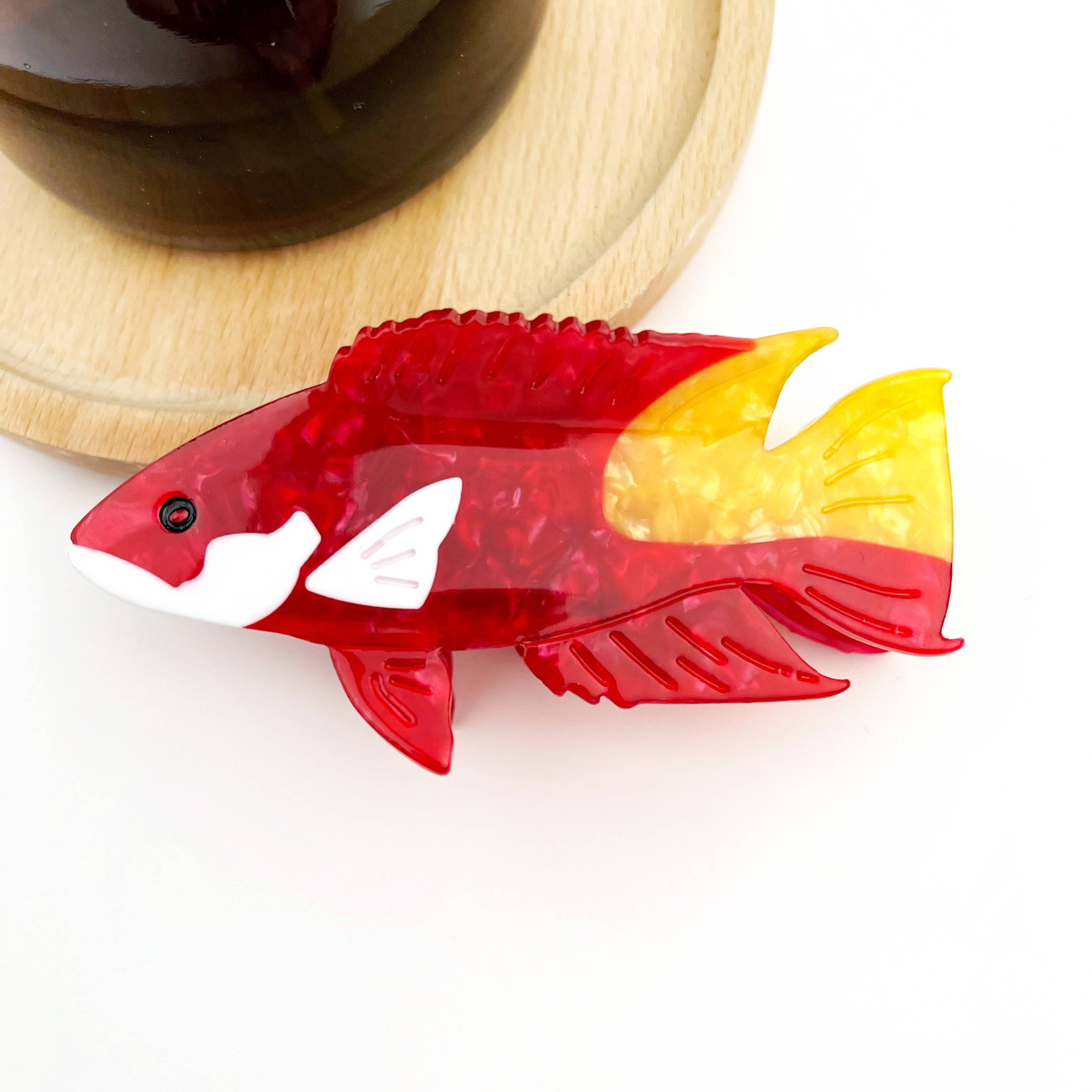 Pince à cheveux poissons