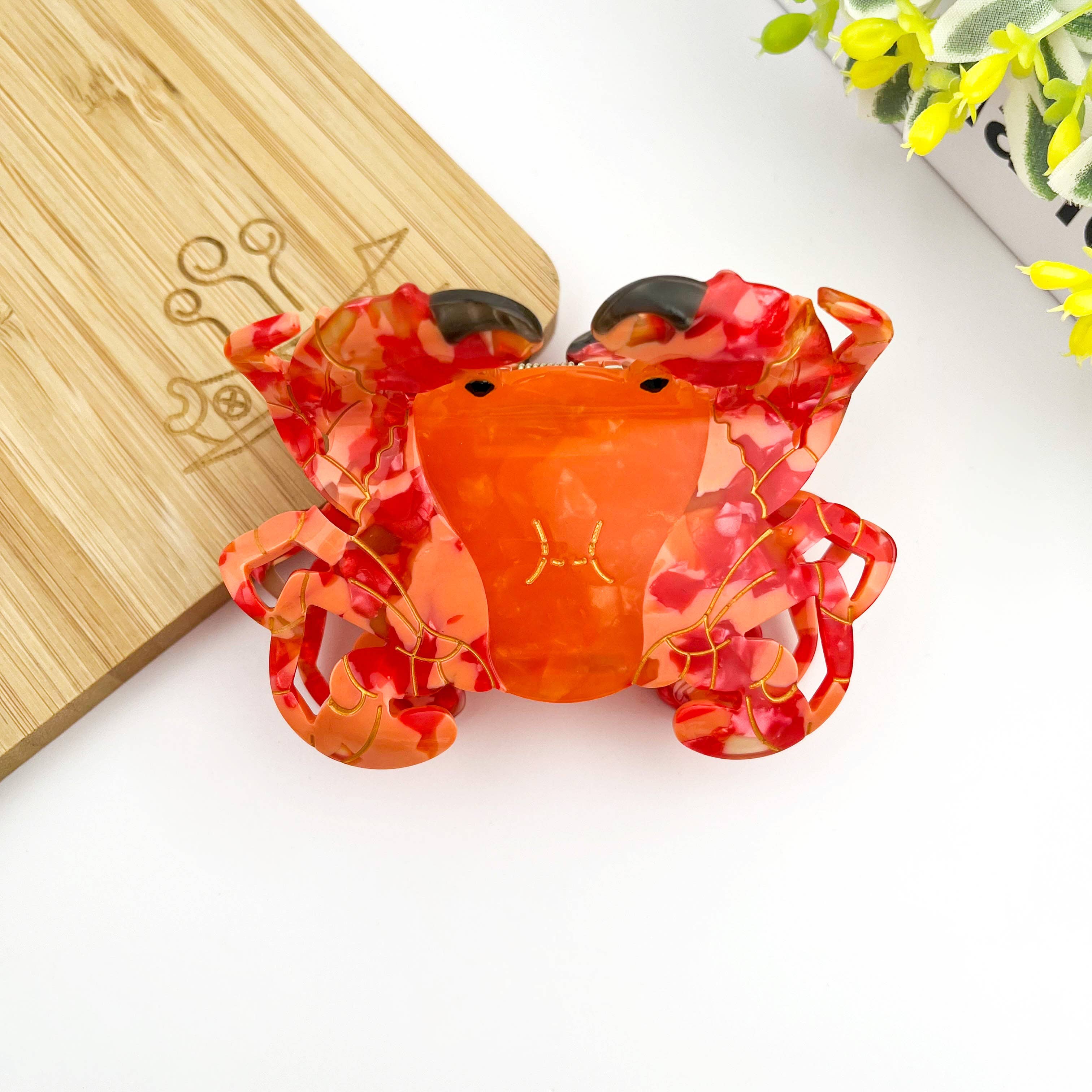 Pince à cheveux crabe