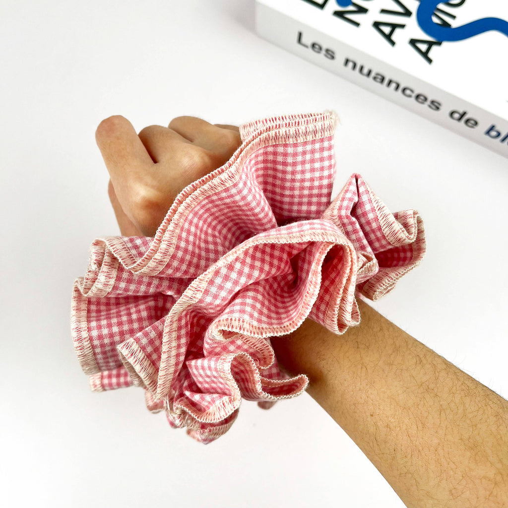 Chouchou Rétro à Carreaux