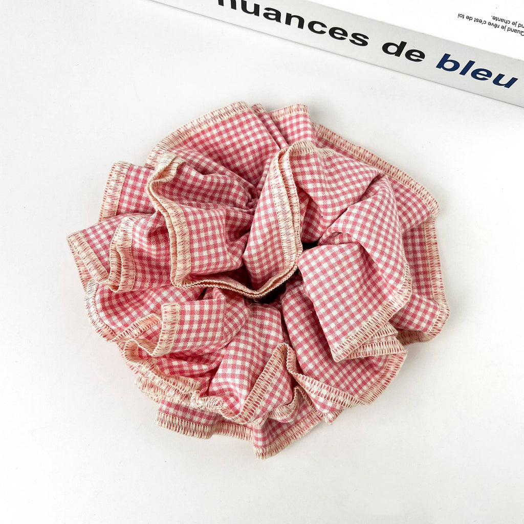 Chouchou Rétro à Carreaux