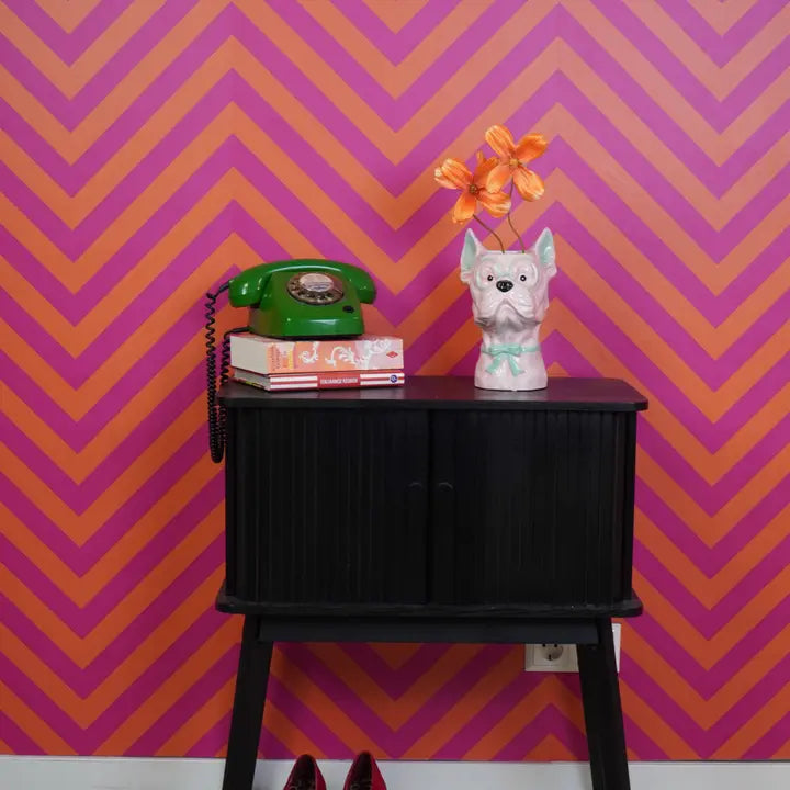 Vase à fleurs Chien