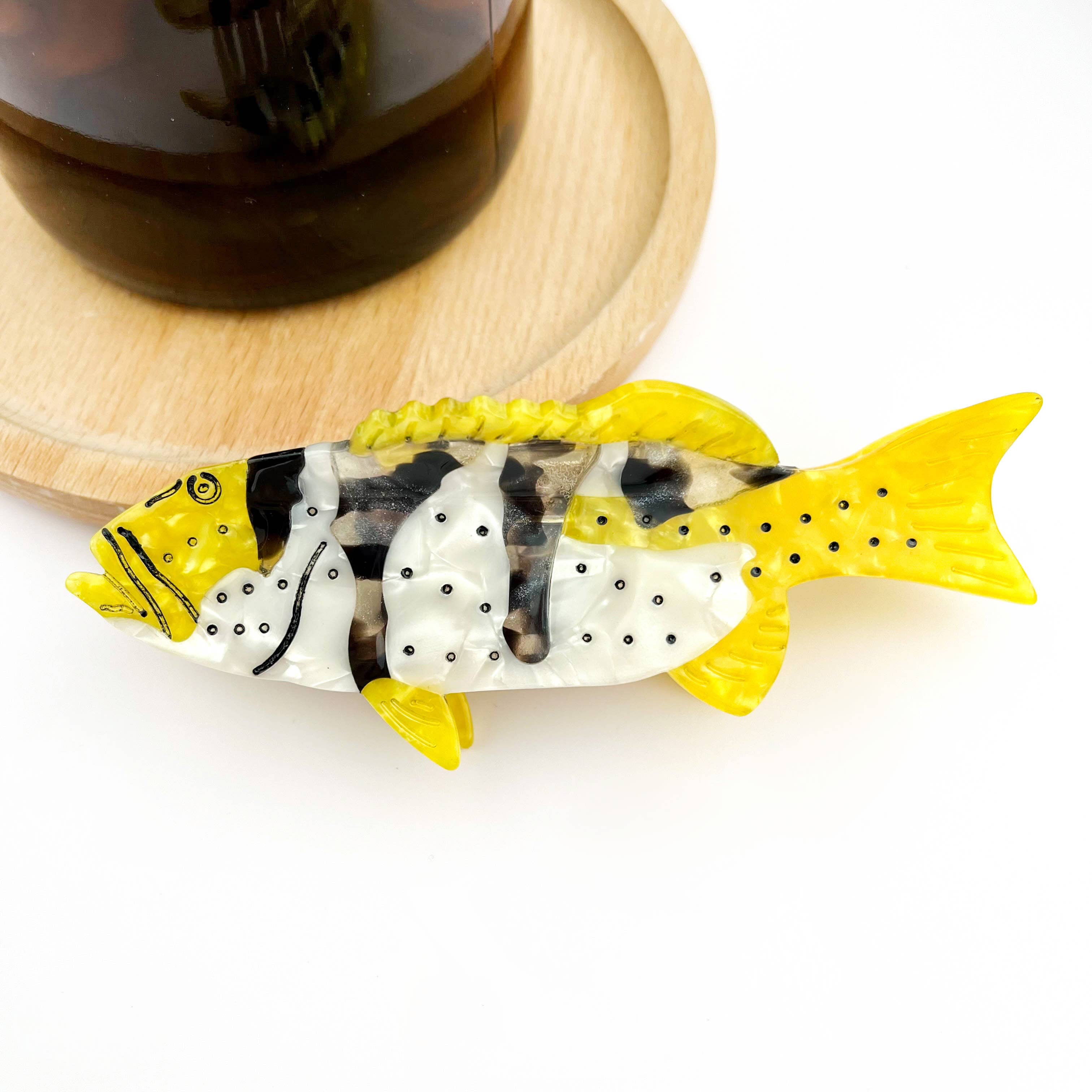 Pince à cheveux poissons