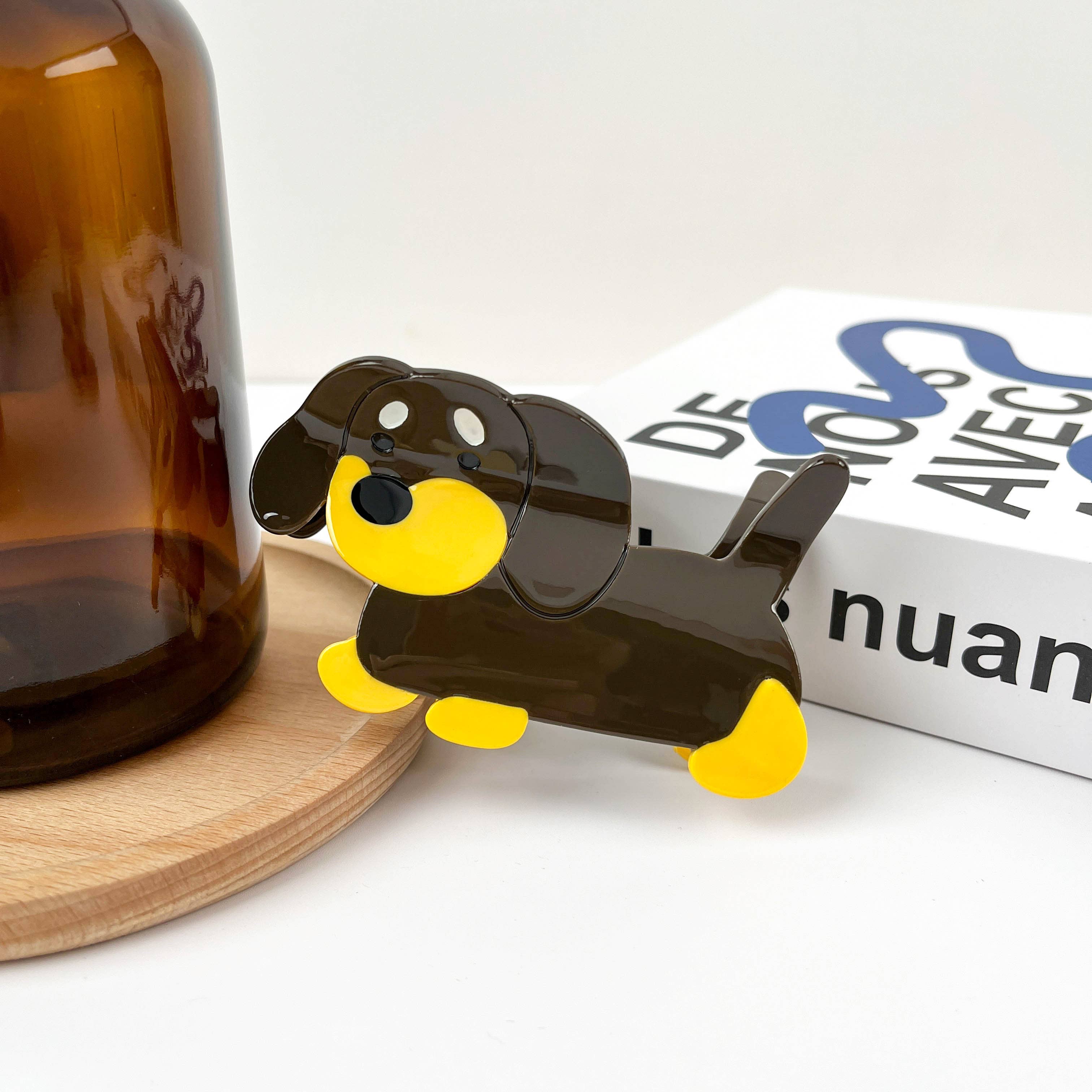 Pince à cheveux Teckel